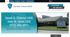 Desktop Screenshot of davidchesnutdds.com